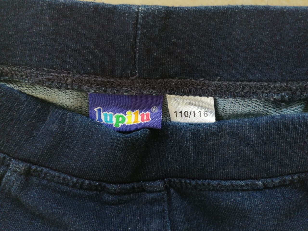 Spodnie leginsy 110/116 a'la jeansy