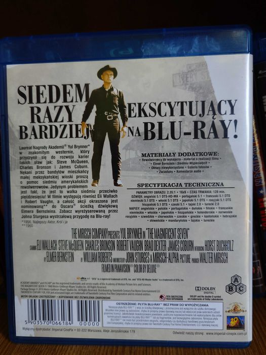 Siedmiu Wspaniałych Blu-Ray PL