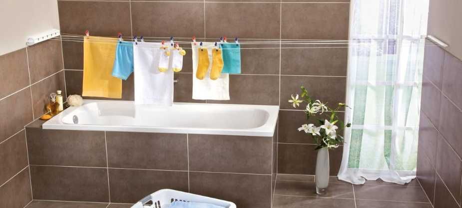 Estendal extensível de parede da marca Leifheit