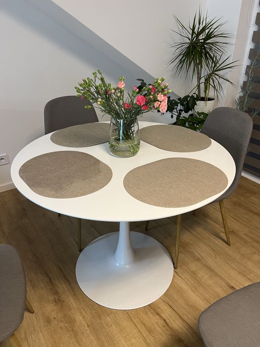 Stół biały 100 cm