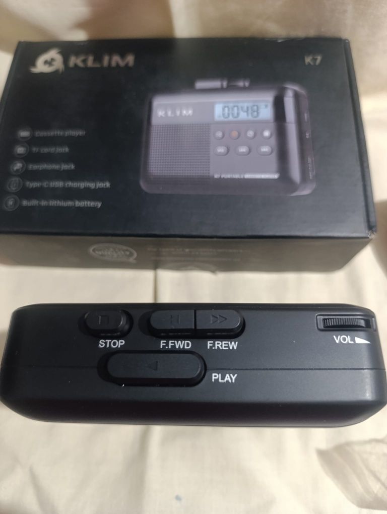estéreo portátil cassete player TF card
gravador de f