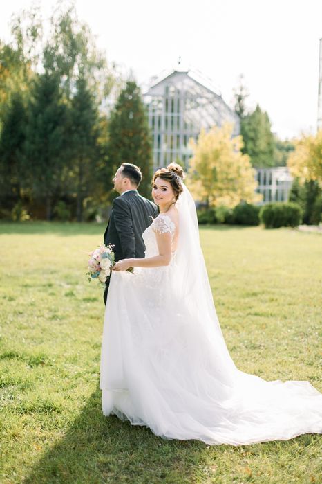 Весільне плаття Deluxe бренду Oksana Mukha