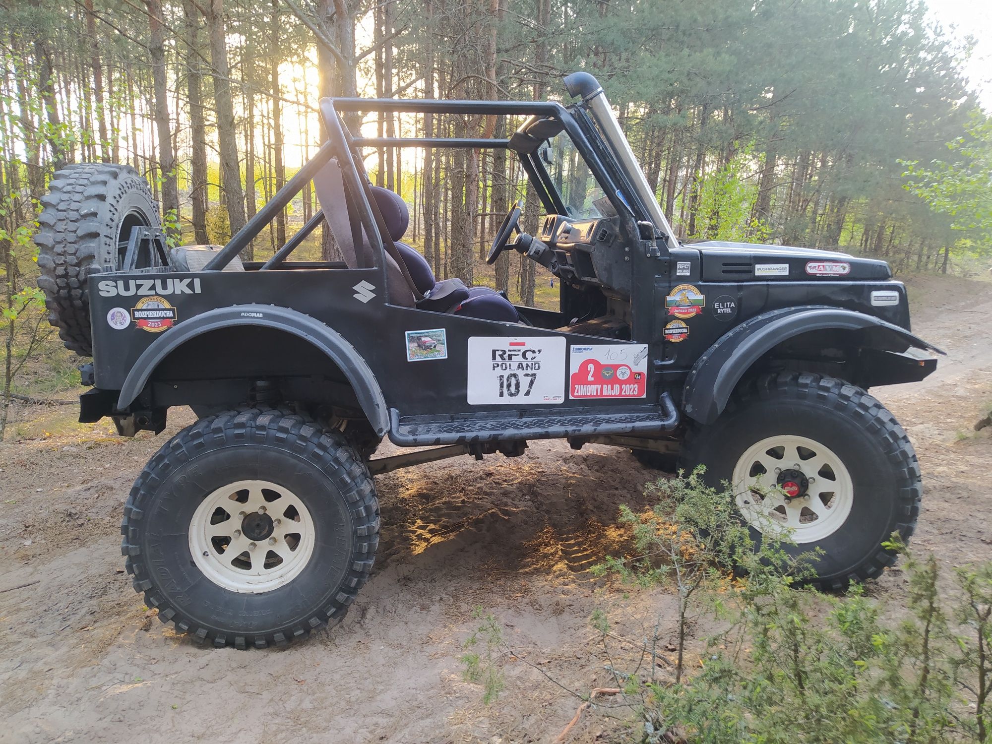 Suzuki Samurai zmota 2.5 M-tdi patrol zmota