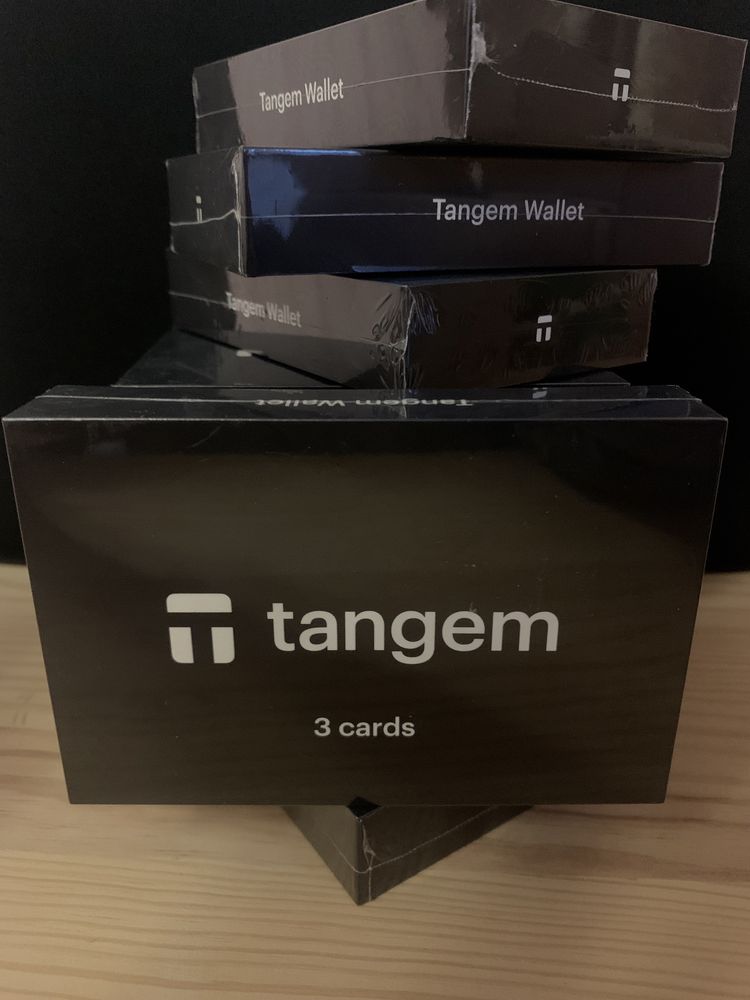 Tangem wallet white 2.0 (3 cards set/криптокошелек)