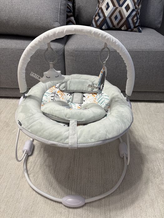 Дитячий шезлонг-гойдалка smiki