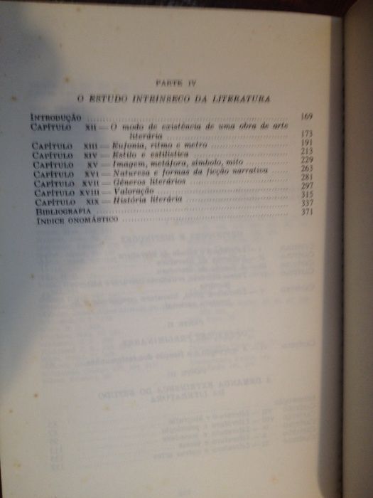René Wellek e Austin Warren - Teoria da Literatura