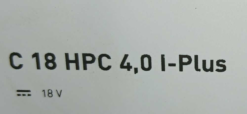 Akumulatorowa wiertarko wkrętarka C18  HPC 4,0 I-Plus