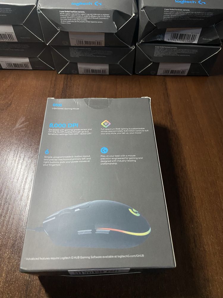 Мишка logitech g102