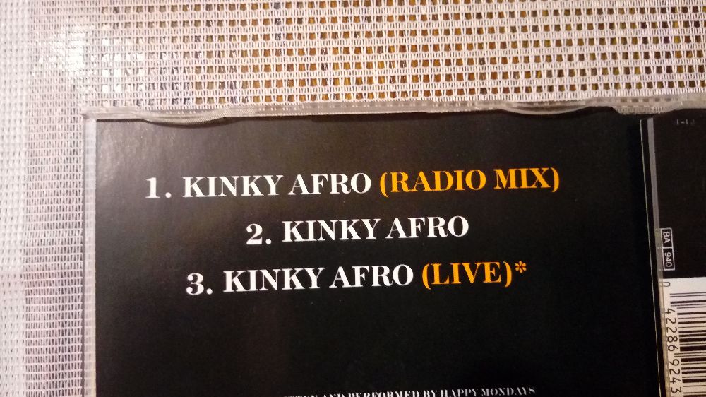 Happy mondays Kinky afro