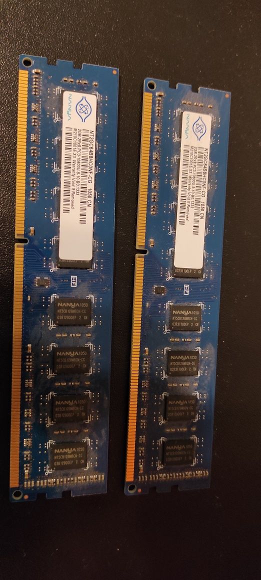 Pamięć RAM 2x2GB Nanya nt2gc64b8hc0nf-cg