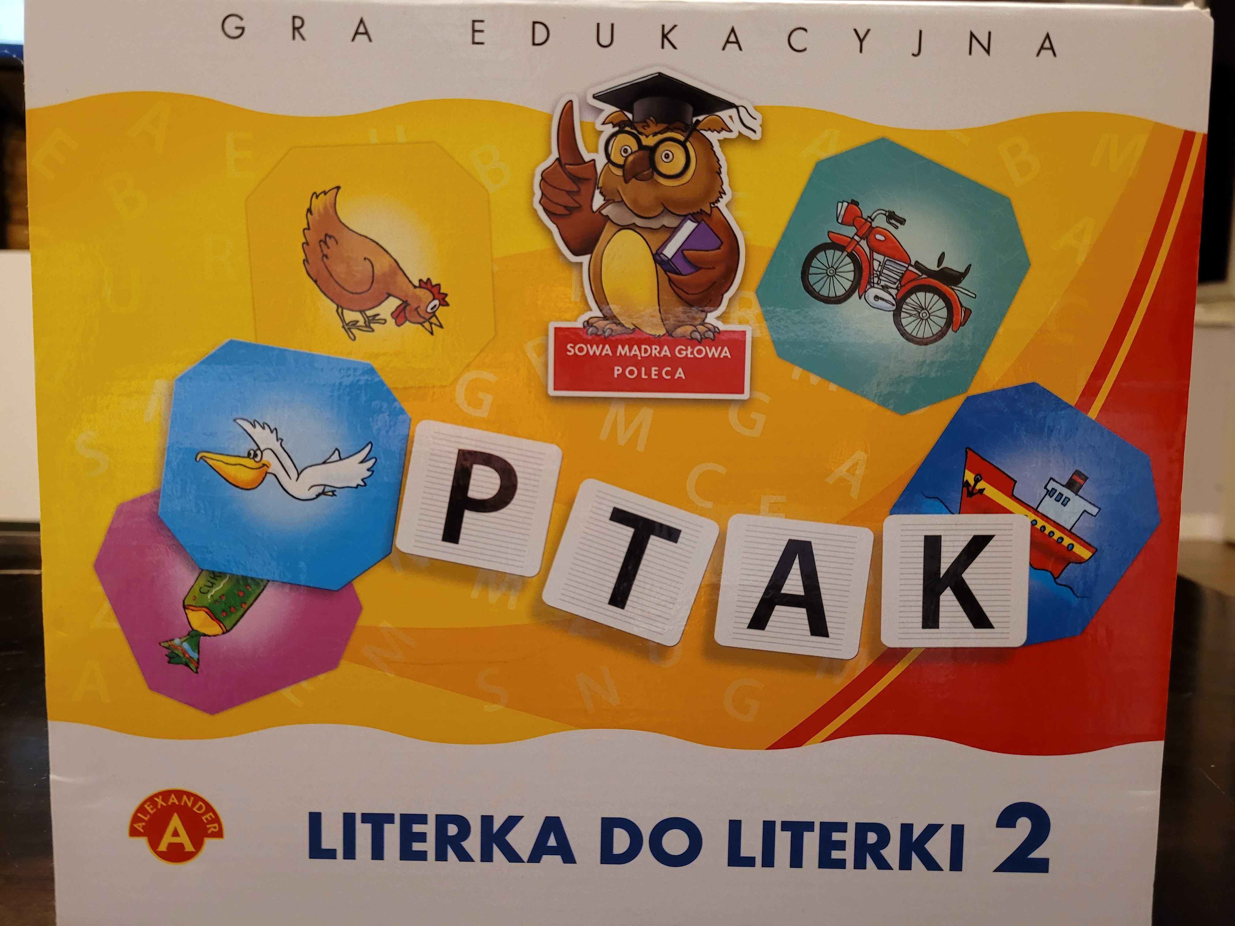 Gra edukacyjna LITERKA DO LITERKI 2