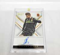 GERARD PIQUE Panini Soccer Select 2015-16 * 31/39 SILVER Autograf