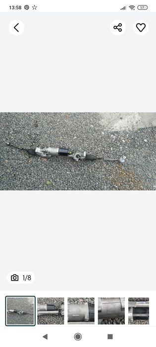 Рульова рейка Mercedes c klasa w205