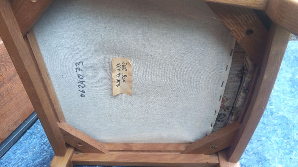 Zestaw 6 dębowych krzeseł