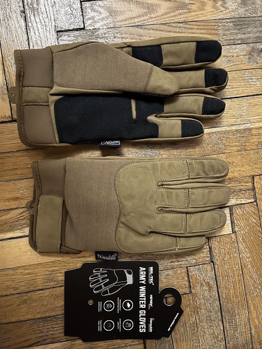 Перчатки Зимові рукавиці Mil-Tec Army Winter Gloves Олива