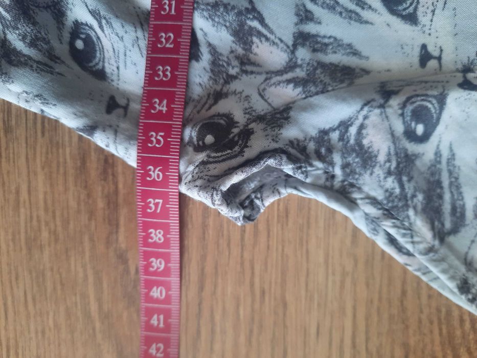 Śliczna sukienka w koty H&M 128 cm