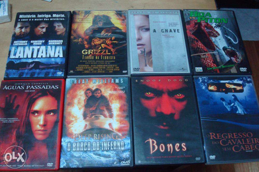 Lote 27 filmes de terror e suspense originais