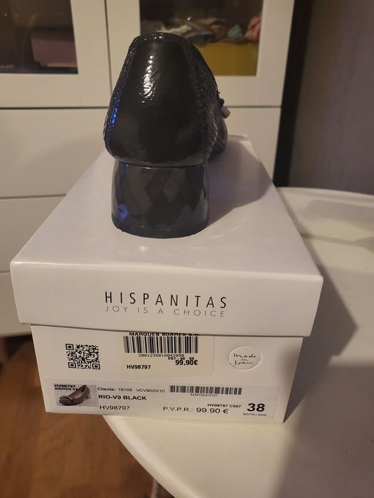 Sandalias Hispanitas usadas apenas uma vez