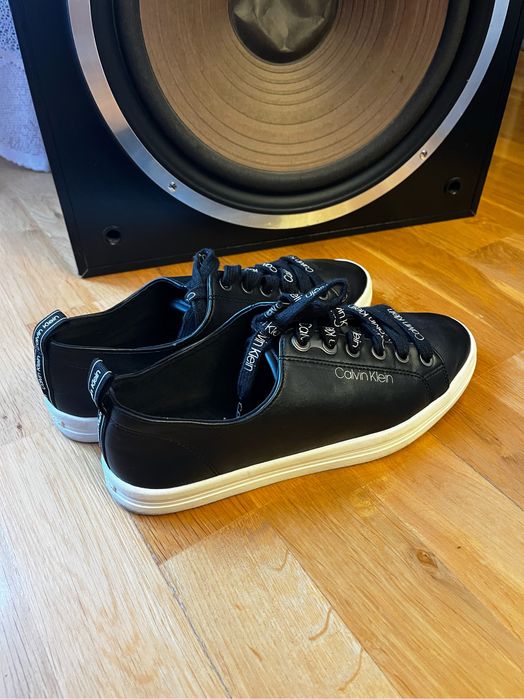 Buty sneakersy Calvin Klein Maraselle 37 leather skórzane