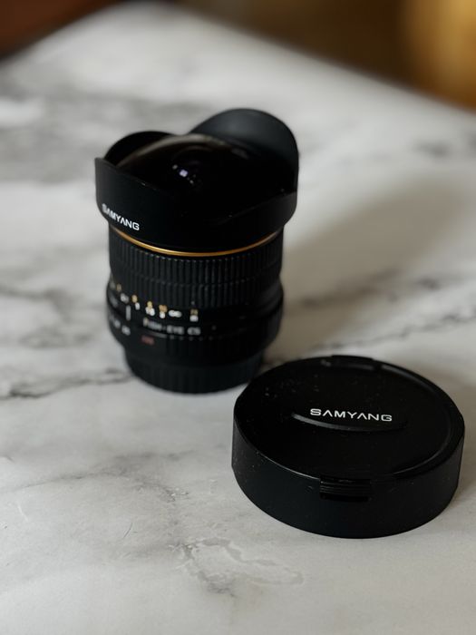 Obiektyw Rybie Oko Samyang 8mm f/3.5 Fisheye do Canon EOS