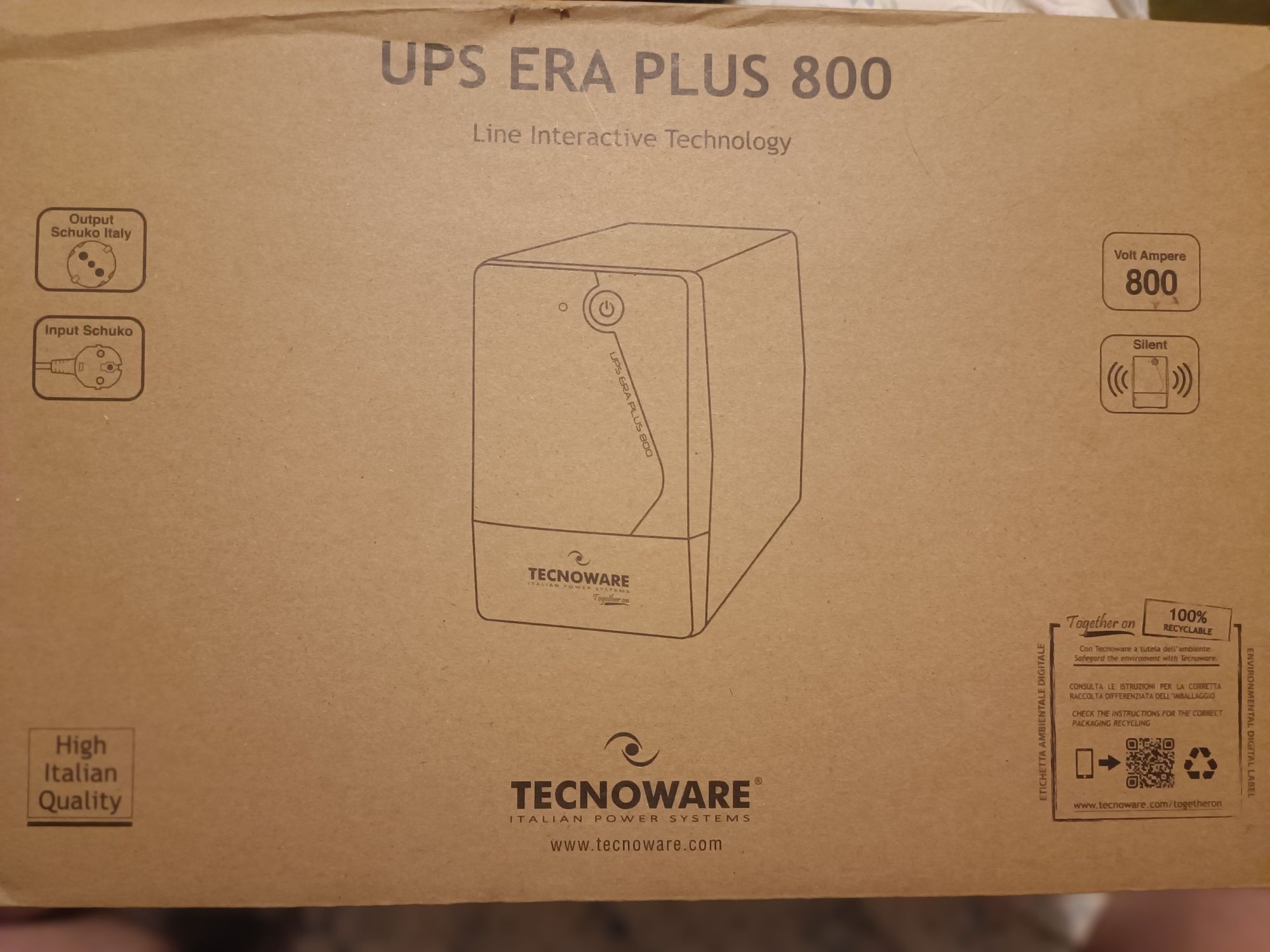 Продам УПС Tecnoware UPS ERA PIUS 800