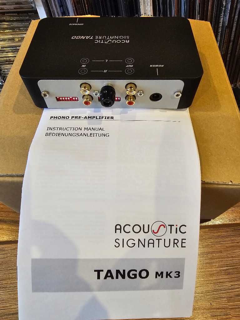 Przedwzmacniacz gramofonowyAcoustic Signature Tango MK3- jak nowy