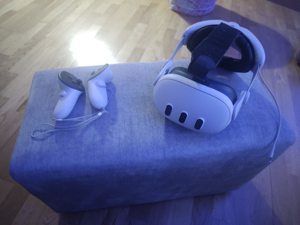 Meta quest 3 c/ garantia 450€ 4 meses muito pouco uso
