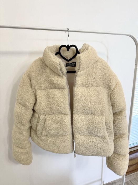 Куртка тедді на дівчинку зимова