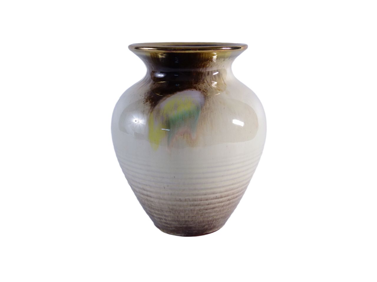carstens 1940/50 piękny wazon ceramiczny art deco
