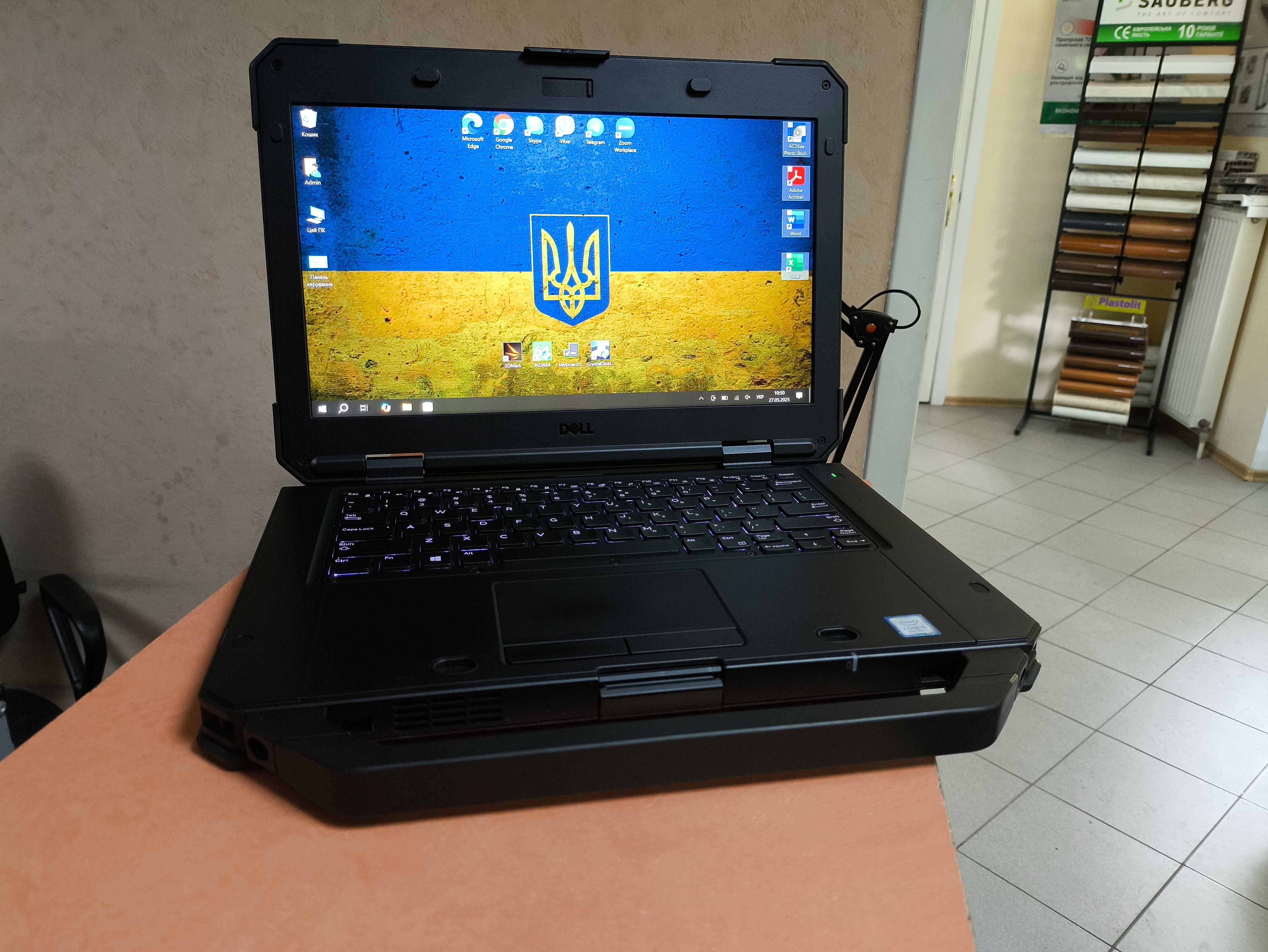 Защищенный сенсорный ноутбук Dell Rugged 5420 i5-8350U 16/256Gb
