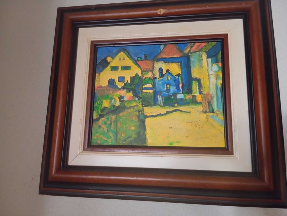 Telas pintadas a óleo