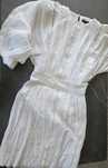 Massimo dutti  _ Sukienka len + viskoza  _ XS