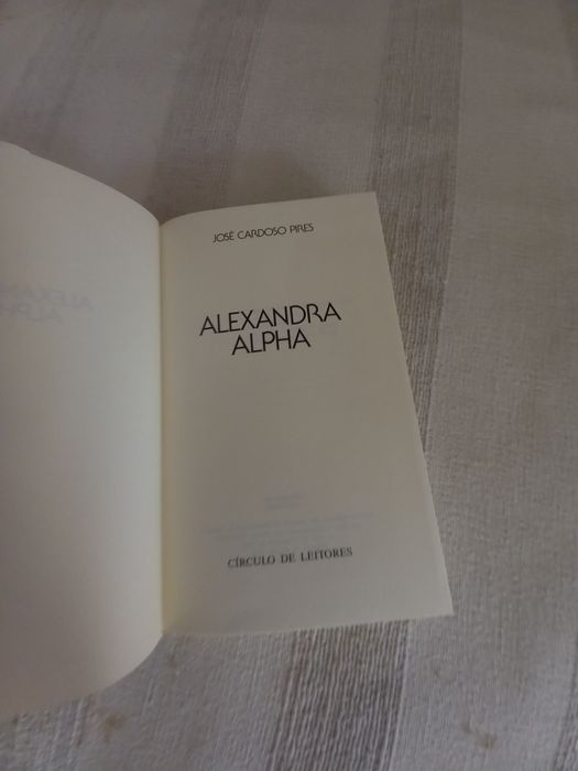 Cardoso Pires Alexandra Alpha primeira edição