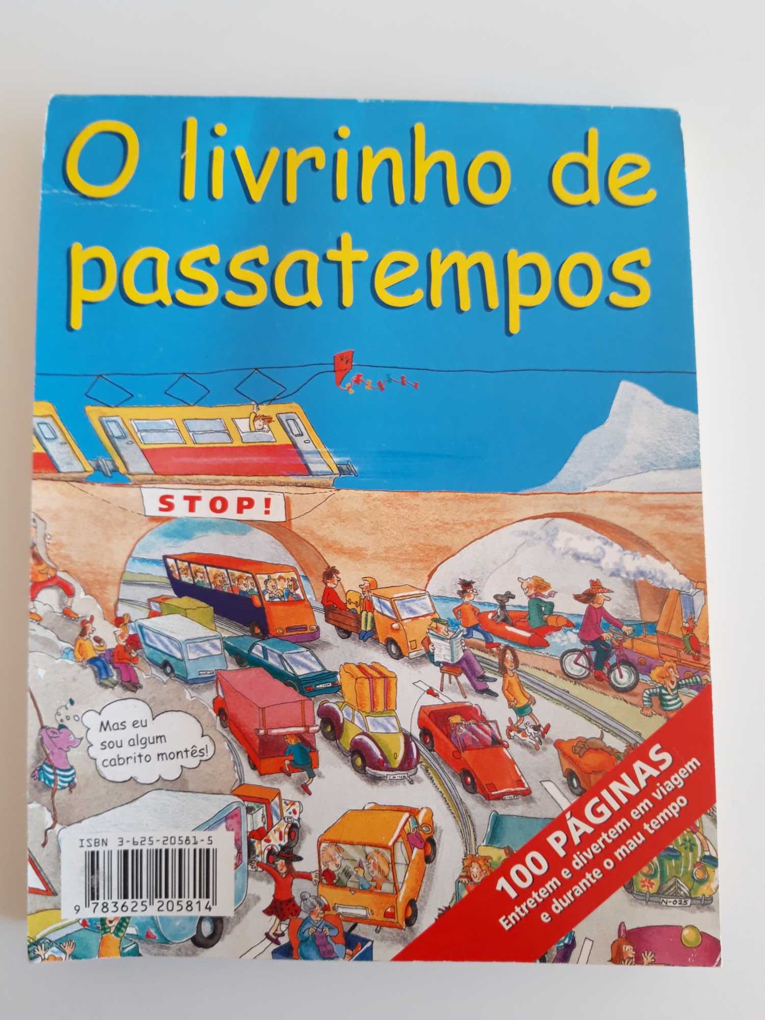 Livros de passatempos para criança