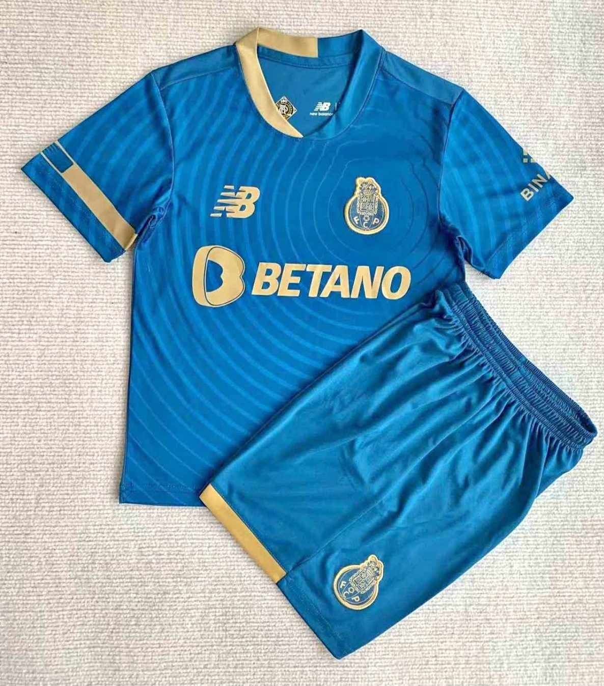 Equipamento criança e camisola adulto f.c.porto