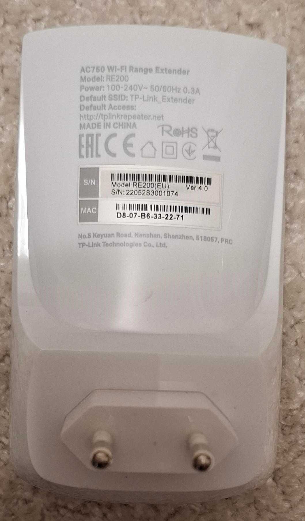 TP-Link AC750 Wi-Fi Range Extender