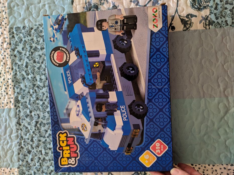 Legos Carro de polícia com 310 peças