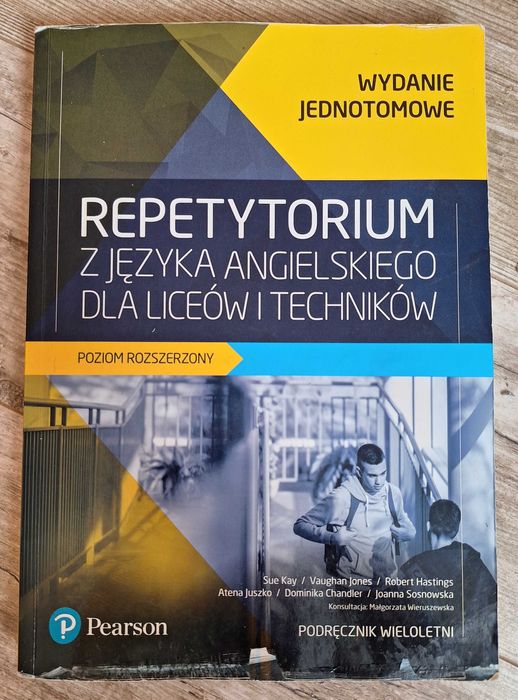 Repetytorium z j. angielskiego poziom rozszerzony Pearson