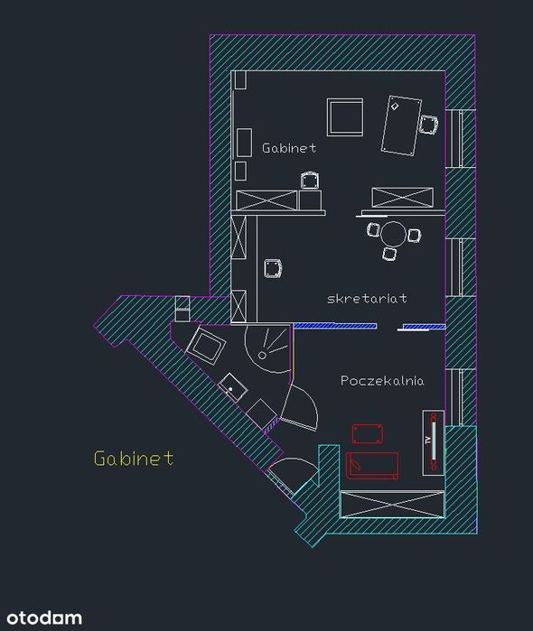 Gabinet/mieszkanie - Stare Miasto/Kazimierz - 48 m