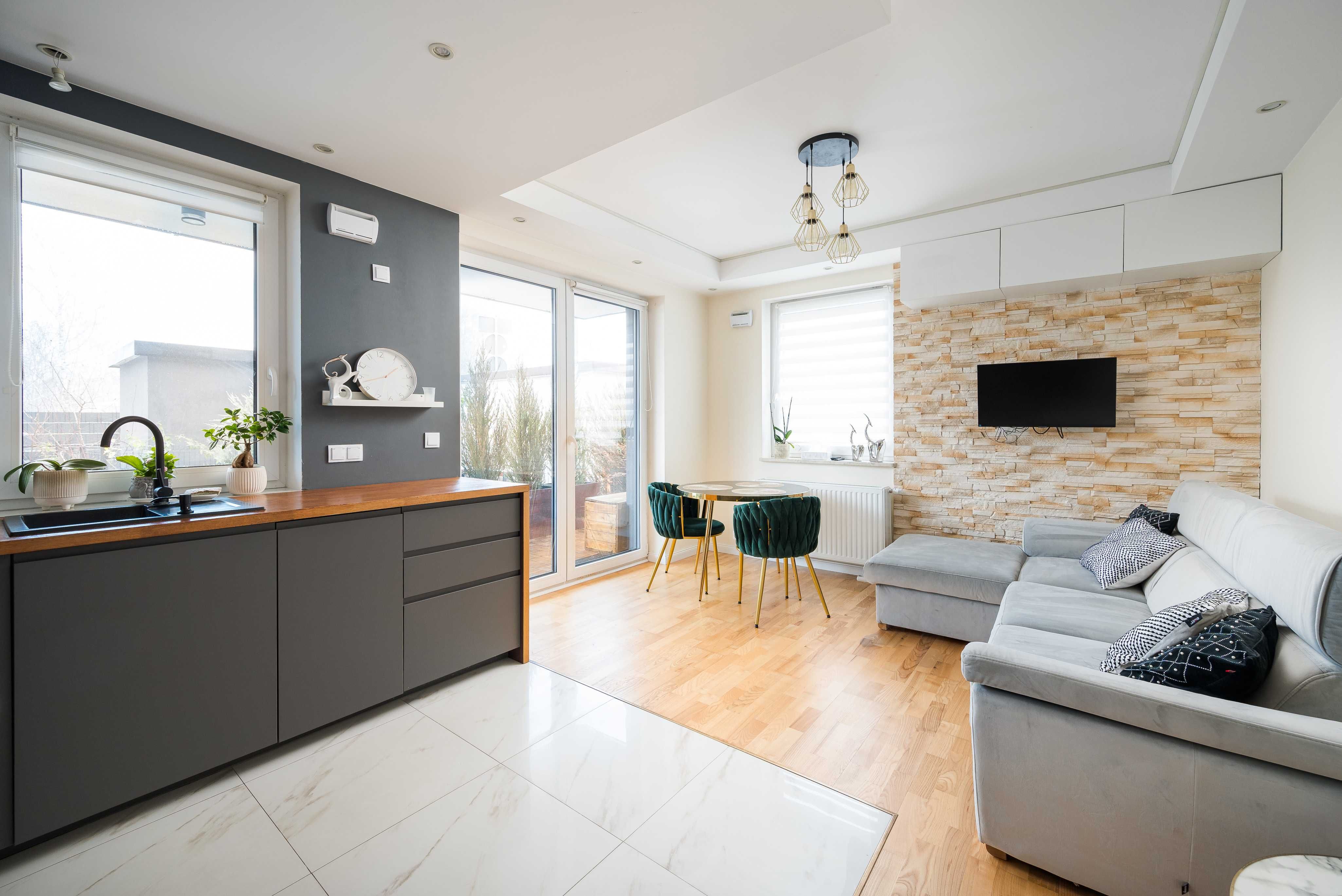 Apartament 3 pok, 2 łaz, ogród 130 m² | 15 min do Centrum