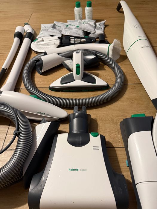 Odkurzacz Vorwerk Kobold VB100, mopuje, odkurza i pierze tapicerkę