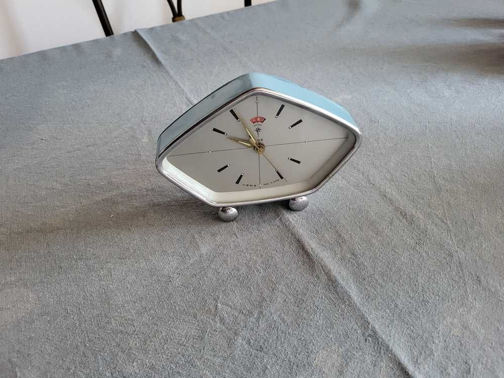 Relógio Despertador Vintage Corda Polaris