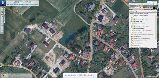 Działka budowlana Strzelin-Gęsiniec 1214m2