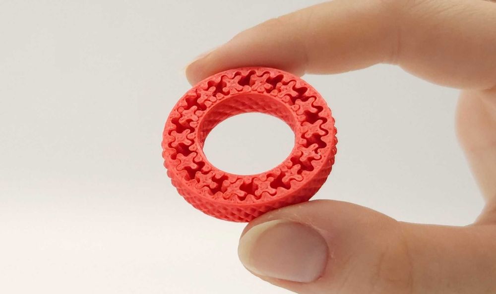 Filament 3D PLA 1kg 1.75mm Błyszczący Czerowny (Silk) do AMS lite