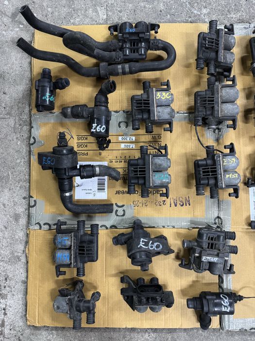 Bmw e60 e61 e39 e36 e46 x3 x5 elektrozawor nagrzewnicy dodatkowa pompa