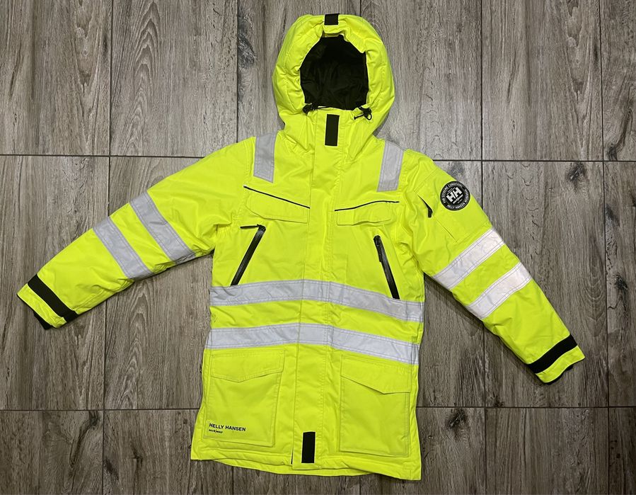 Meska Robocza kurtka Zimowa HELLY HANSEN BODEN Parka Gęsi Puch roz XS