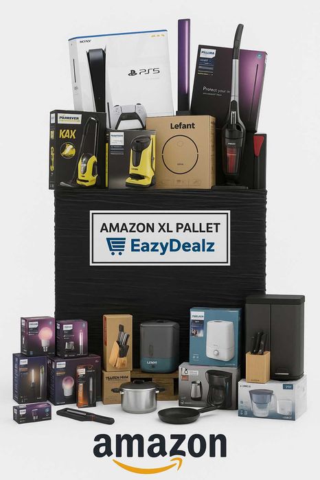 Palety AMAZON XL ZWROTY konsumenckie MIX ABC prosto z AMAZON