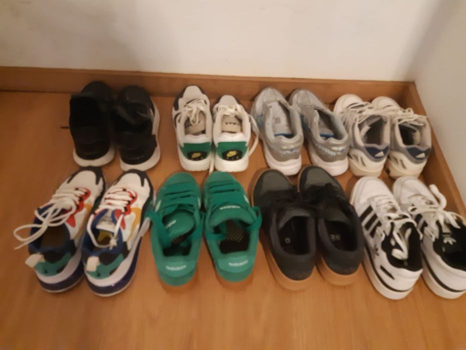 Vendo 8 pares de ténis marca adidas e Nike