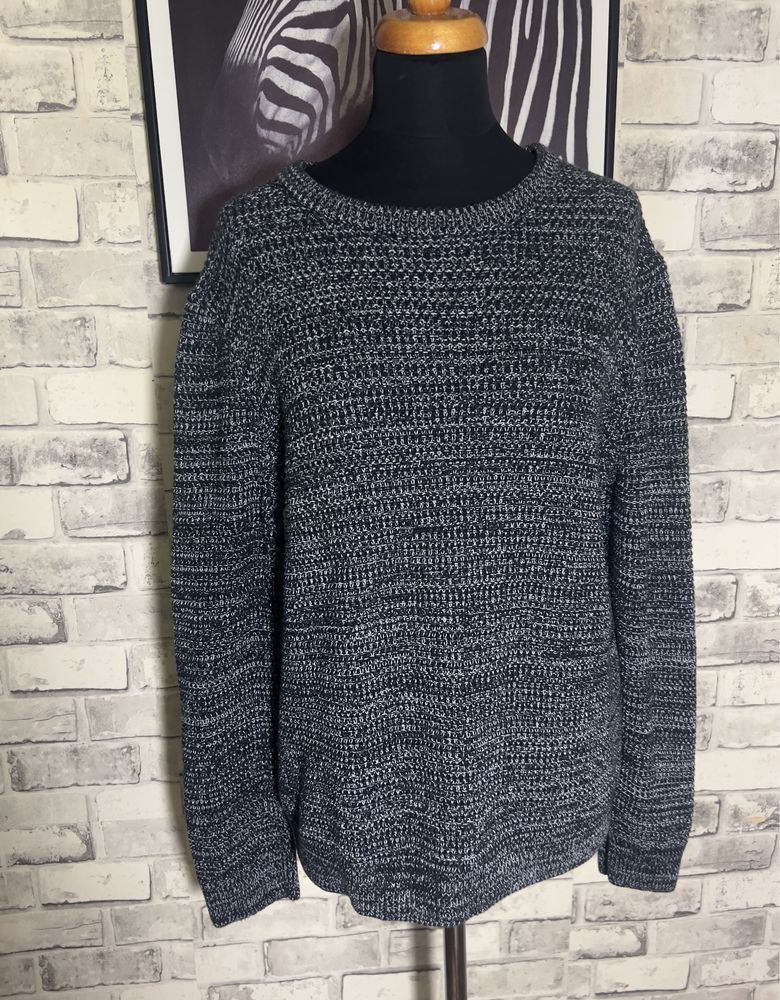 Ekstra stylowy męski sweter H&M premium