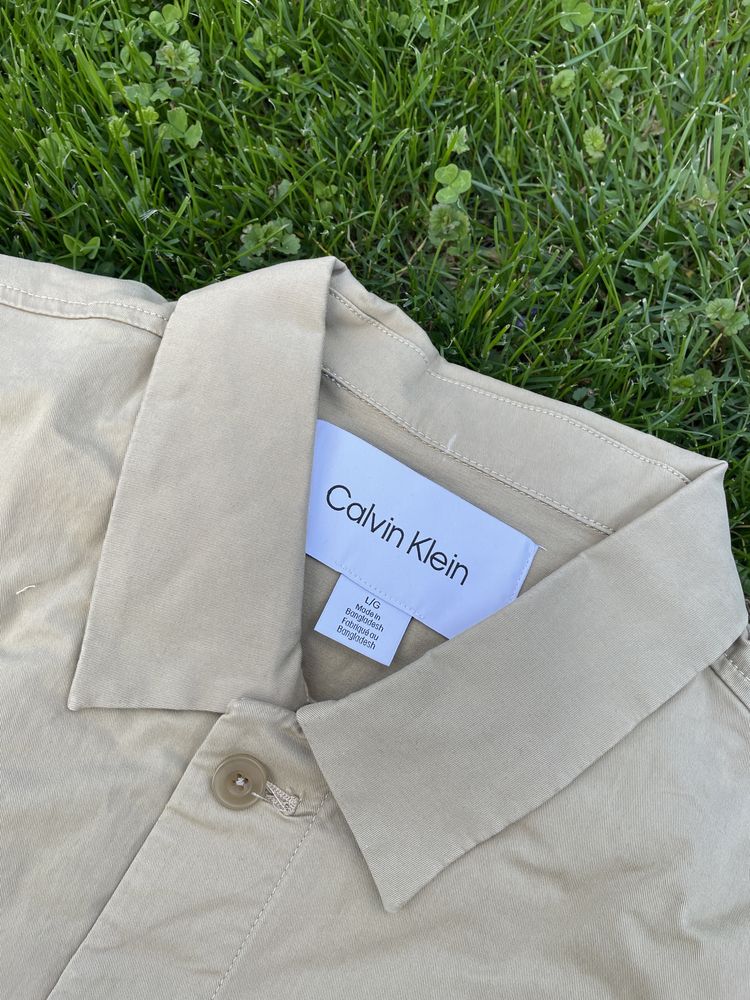 Новая calvin klein куртка (ck Khakis pocket jacket)c америки M,L,XL